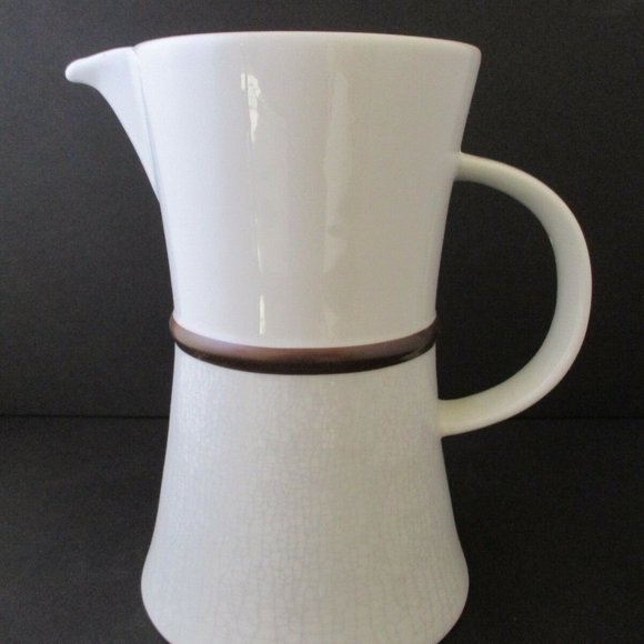 DANSK METTALISE BRONZE PITCHER NIB Crackle Microwave Dishwasher Serving Dining - Picture 1 of 12